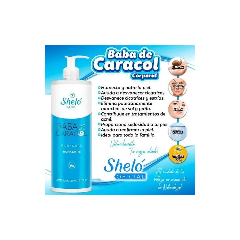 2 Baba Caracol Corporal Manchas & Cicatrices Sheló Nabel