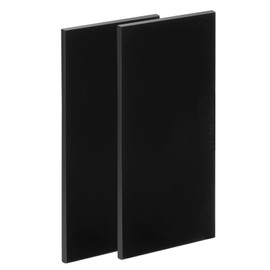 HARFINGTON Welding Lens Shade 13 Glass 2 Each 2" x 4.25" Replacement Welding Lens Hardened Glass Black Darkening Filter Plates for Welding Helmet, Black