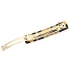 Alexandre de Paris AA8-736 G ALBINOS Women's Barrette Nougat Beige