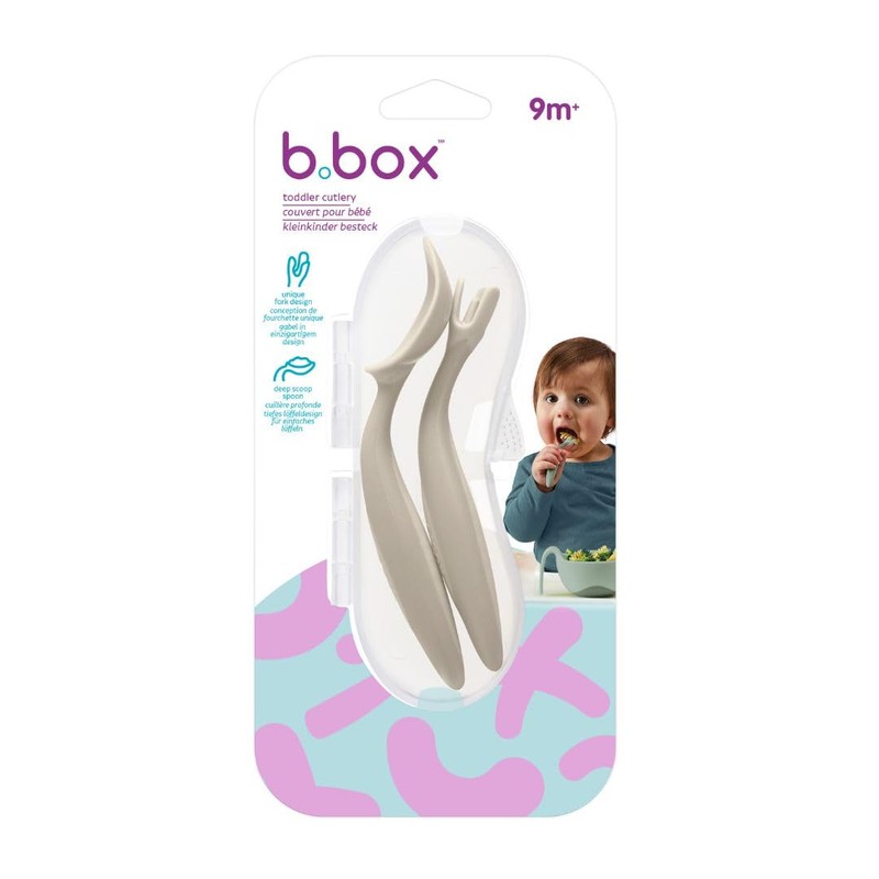 b.box Fork and Spoon for Babies and Babies, Supervised by