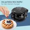 ADE Mini Waffle Iron | Belgian Waffle Round Shape |