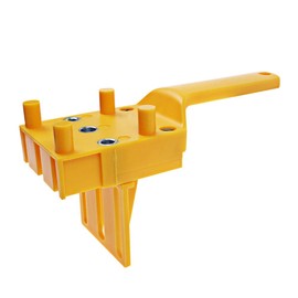 Hand Held Jig for Tabo Joints, 0.24, 0.3, 0.4 inches (6 mm), 0.3 inches (8 mm), 0.4 inches (10 mm), Drill Guide, Suitable for Dowels, Drill, Woodworking DIY Jig Tool, Japanese Instruction Manual