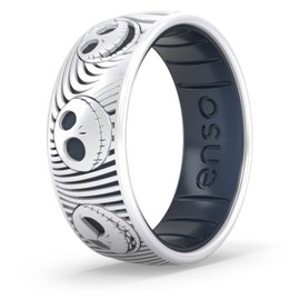 Enso Rings The Nightmare Before Christmas Collection - Comfortable Silicone Rings - Jacks All Around - 9
