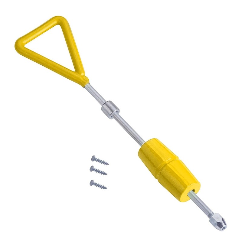 1 LB Slide Hammer with 3 Screw Tips, One Piece