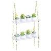 Sumerflos Acrylic Window Boxes Window Plant Shelves 2 Tier -