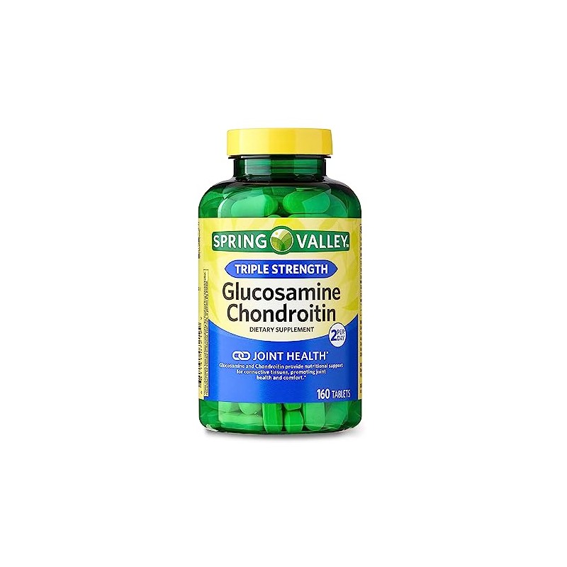 Spring Valley - Glucosamine Chondroitin, Triple Strength, 160 Tablets by