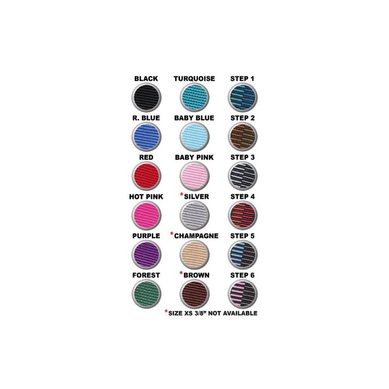 Seat Belt Tethers - Large - Step 5 Brown/Blue -