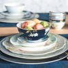 Laura Ashley Heritage Collectables - Midnight Pinstripe 16cm Bowl