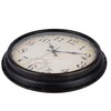 Outdoor Clock 16 Inch Large Wall Clocks Waterproof with Thermometer