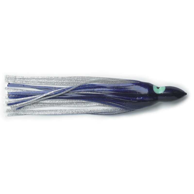 P-Line Sunrise Squid, Purple/Clear/Silver Flake, 4.5-Inch
