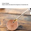 Essential Oil Wood Diffuser Small Ornament Round Aromatherapy Wooden Diffuser