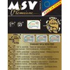 MSV Shower Curtain, Grey/Brown, Unique Size