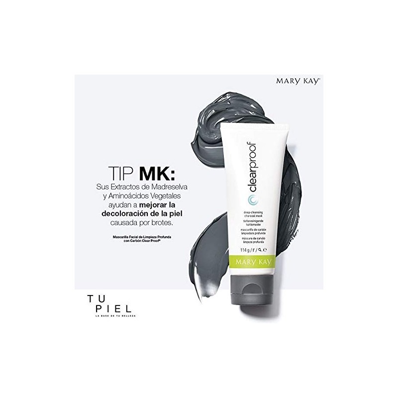 Mascarilla Facial de Limpieza Profunda con Carbón Clear Proof