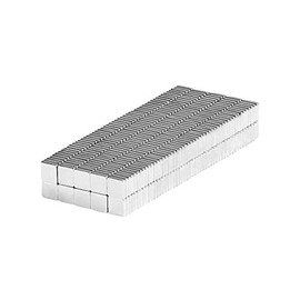 Tiny 1/8x1/8x1/32 Square Block Magnets - Universal Very Small 3x3x1 Magnetic Holder Fastener Sticker Building Tool Organizer Multi-Use Magnet Squares Blocks (500 Pack)