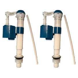 Toilet Fill Valve Replacement Adjustable Height - Compatible with Jacuzzi HB66000 (2 Pack)