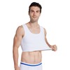 BaronHong Men's Conceal Gynecomastia Pullover Chest Binder Compression Slimming Undershirt