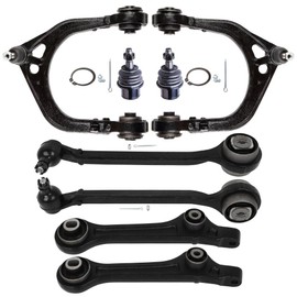 OCPTY - New 8-Piece For 2011-2019 For Chrysler 300 2011-2019 For Dodge Challenger 2011-2019 For Dodge Charger Front Upper Control Arm And Ball Joint Lower Forward Rearward Control Arm And Ball Joint