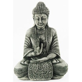 Buddha Meditating Statue Home and Garden Asian Collection Statues Cement Figures Concrete Buddhas