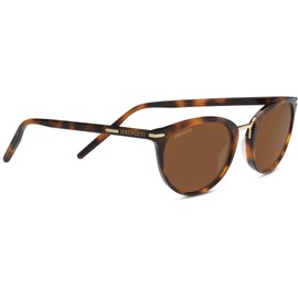 Serengeti Unisex Elyna Sunglasses, Havana Shiny