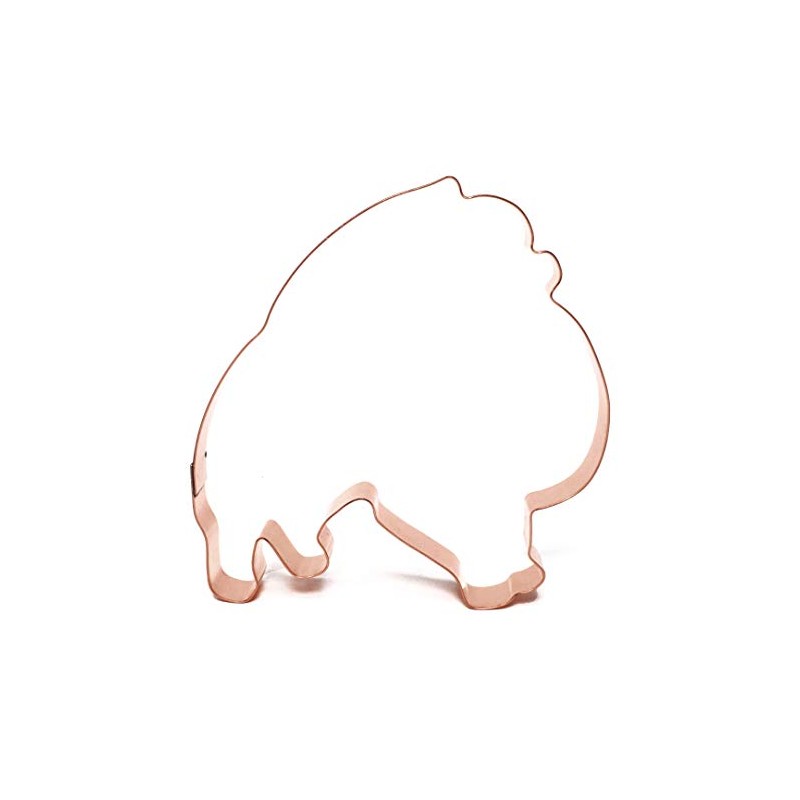 Pomeranian Cookie Cutter 4.75 Inch Handcrafted in USA by The