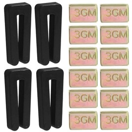 Hitefu Ceiling Fan Blade Balancing Kit, Incl. 4 Sets Plastic Fan Balancing Clip & 12 Pcs Self-adhesive Metal Fan Balancing Weight