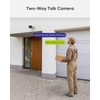 SANNCE 4MP Dual Lens Security Camera - 170° Ultra-Wide Angle,