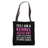 veterinary Dog Kennel Assistant Tech Animal Lover Tote Bag