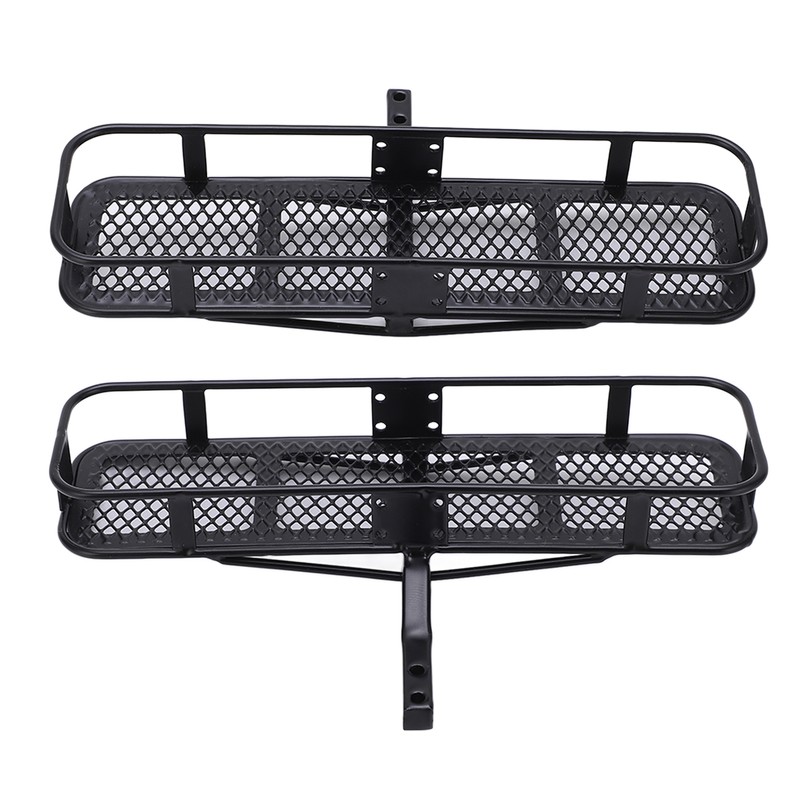 Metal Rear Bumper Back Hitch Carrier with Light for Traxxas