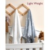 Momcozy Muslin Swaddle Blankets, 4 Pack, Ultra Soft, Neutral Matching,