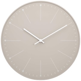 Lemnos Dandelion Wall Clock NL14-11 BG Dandelion Beige Analog