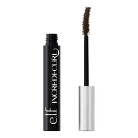 e.l.f. Máscara Incredi-Curl, rímel voluminizador para un rizo atrevido, duradero y levantado, fórmula resistente a las manchas, vegano y libre de crue