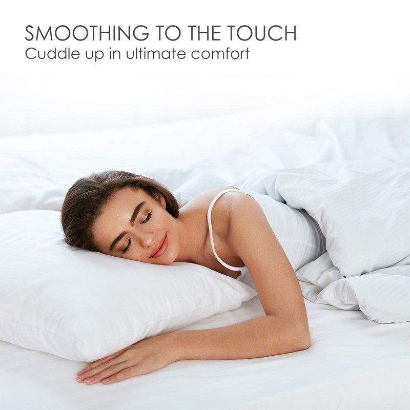 LUXURANGE Non Iron Double Bed Fitted Sheet 100% Poly Cotton