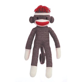 Bonn 1949 MaEd by Aliens Original Sock Monkey Stuffed Animal Plush Knitted Boys Baby Doll Puppet Gift Present 20