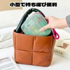 QEZA Makeup Pouch, Storage Pouch, Large Capacity, Travel Bag, Square