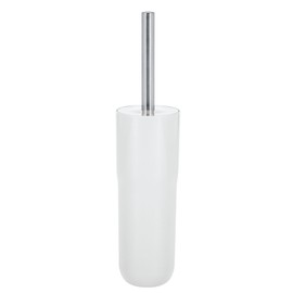 Spirella WC Bürste Klobürste Toilettenbürste hochwertig „Cocco“ mit hygienischem Behälter Weiß