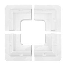4pcs Solar Panel Corner Bracket Anti UV ABS Solar Panel Roof Drill Free Support Mount for RV Boats