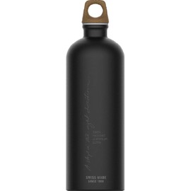 SIGG 50386 Outdoor Water Bottle, Swiss Made Aluminum Bottle, My Planet, 1.0L (1.0L) Direction Plane