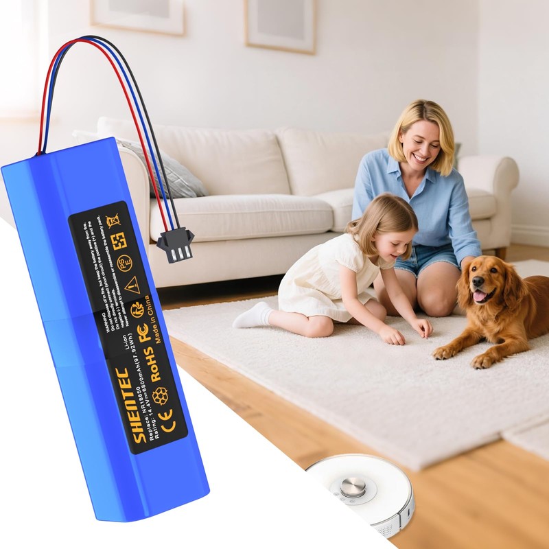 6800mAh Battery Suitable for Proscenic M7 Pro M8 Pro M7