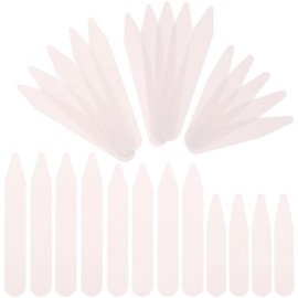 HOMSFOU 200pcs Sling Bag Crossbody Headbands Tag Tie Collar Stick Nylon Collar Stay Label