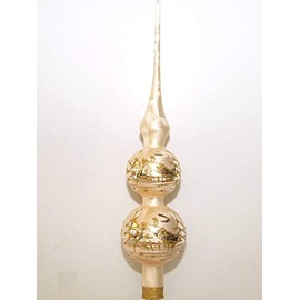 Christmas Tree Topper "Golden Dreams" by "Jingle Bells Lauscha"