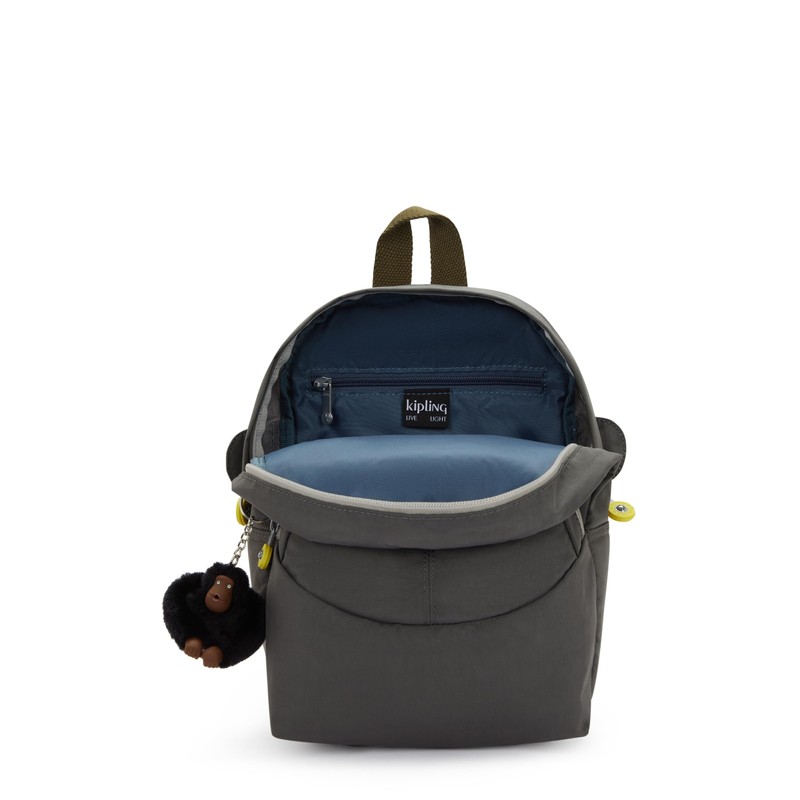Kipling FASTER Rucksack für Kinder, Back to Grey (Grau)