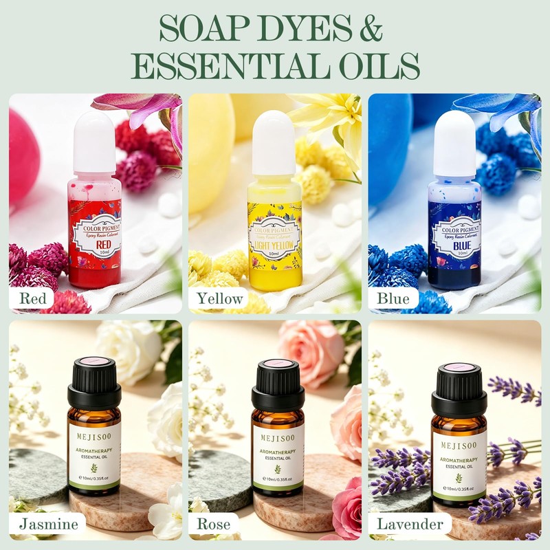 ZEROMX Soap Making Kit for Adults & Beginners Complete Soap