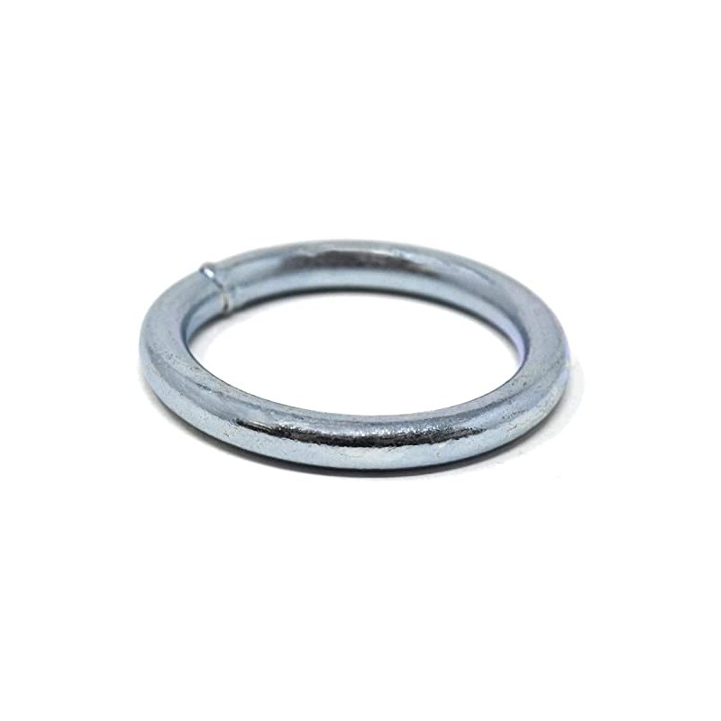 Design61 4 x Steel O-Ring Round Rings Metal Ring Round
