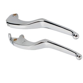 Baceyong Motorcycle Clutch and Brake Handbrake Levers Kit Motorbike Handle Assembly Set Parts Compatible with Indian Scout 2017-2023 Chrome