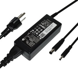 PO WE - Cargador Adaptador de CA 45W Compatible con DELL Inspiron 15 5000 5551 5555 5558 7558 7595 13 7378 7352 7348 11-3000 Series Incluye Cable de alimentación
