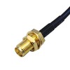 3.5mm L Shape Mono Mini Plug Male to SMA Female