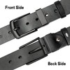 maikun Belts for Men,Mens Leather Belts,Black Leather Belt for Men,Mens