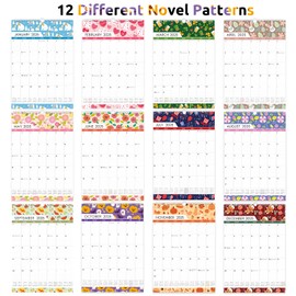 KONVINIT Large Wall Calendar 2024-2025, 16 Monthly Wall Calendar 2025-12" x 17" - Runs from September 2024 Until December 2025, 2025 Calendar with Twin-Wire Binding for Home, Office and School