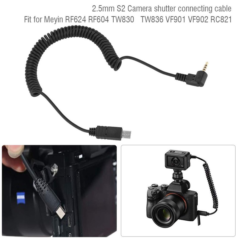 Camera Shutter Cable for A7 A7R NEX-3NL A6000 A58 HX300
