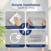 ORD OF SP Shower Caddy Adhesive Replacement, 4 Pack Strong